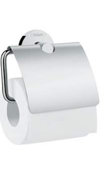 Держатель для туалетной бумаги HANSGROHE Logis Universal с крышкой 41723000