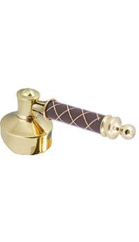 Ручка для смесителя BOHEME Murano золото-шоко декор