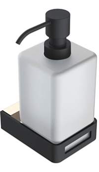Дозатор жидкого мыла BOHEME Q 10957-G-B