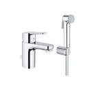 Смеситель для раковины GROHE BauEdge с гигиениеским душем 23757000