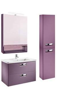 Комплект мебели ROCA Gap 80 фиолетовый